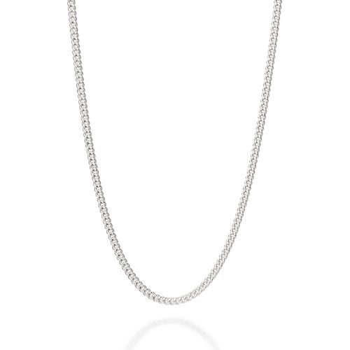 SILVER SMALL FIGARO LINK CHAIN MEDIUM