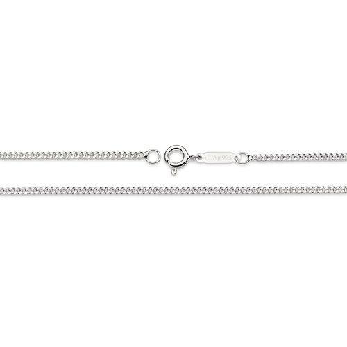 SILVER SMALL FIGARO LINK CHAIN SMALL