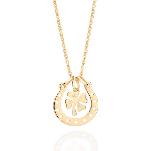 GOLD LUCKY PENDANT