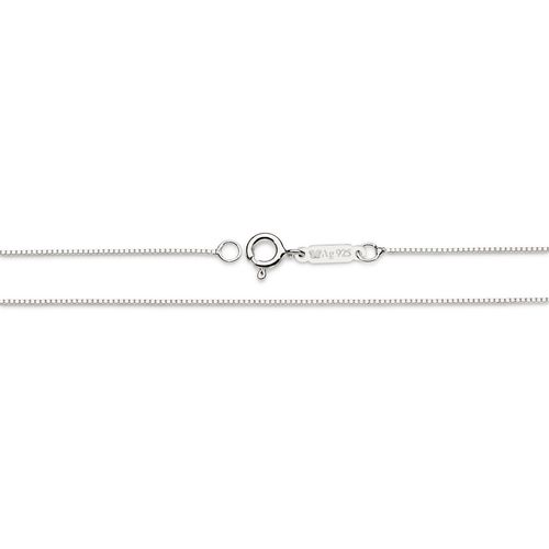 SILVER BOX LINK CHAIN SMALL