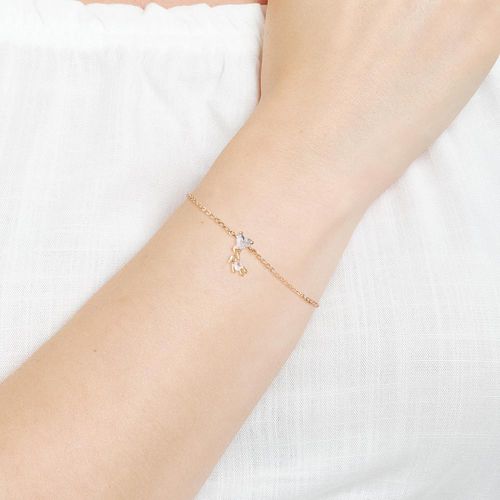 GOLD HANGING BOY BRACELET