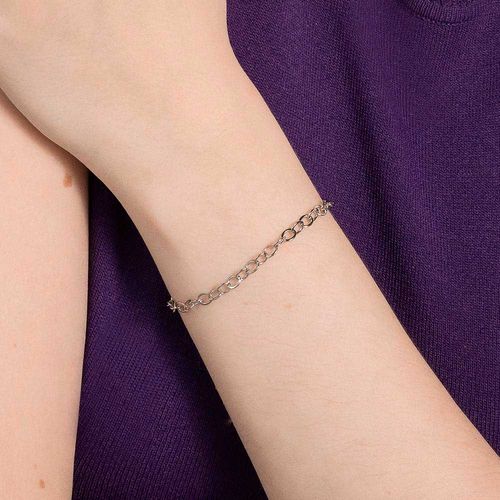 PLATINUM CABLE LINK BRACELET