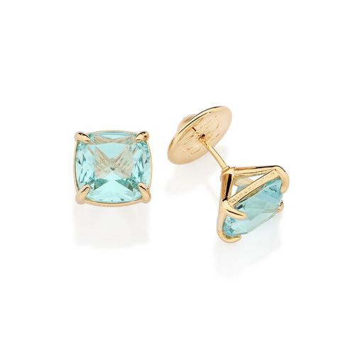 GOLD ORIGIN STORY STUD EARRINGS