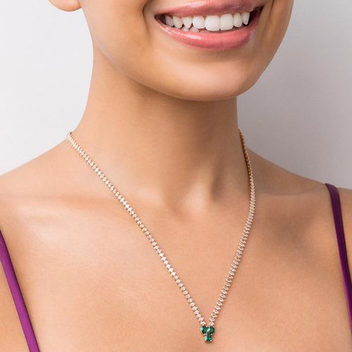 GOLD PINE NECKLACE
