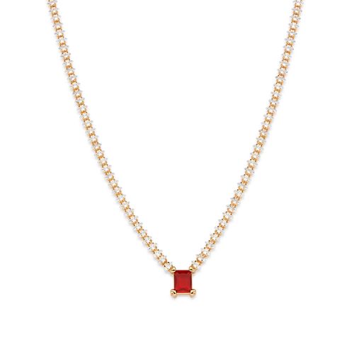 GOLD COLORS OF CHRISTMAS NECKLACE
