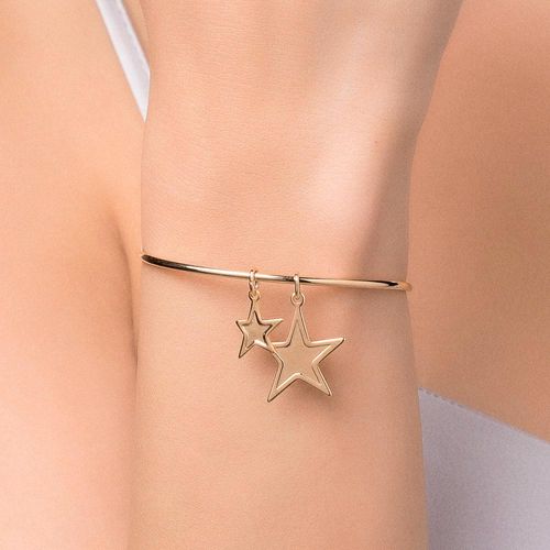 GOLD STAR CUFF BRACELET
