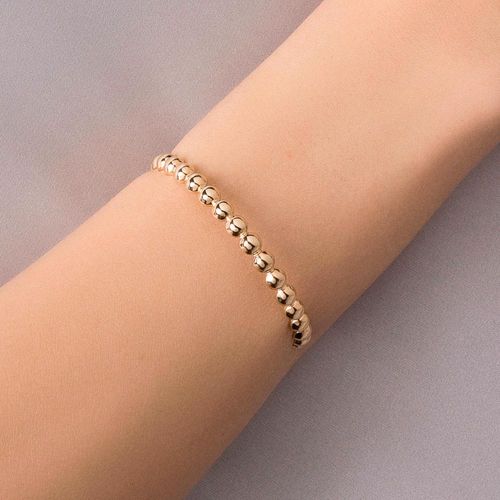 GOLD SPHERES BRACELET