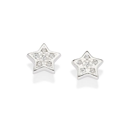 SILVER 925 STAR STUD EARRINGS