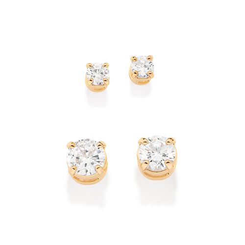 GOLD JOY EARRING KIT IN WHITE