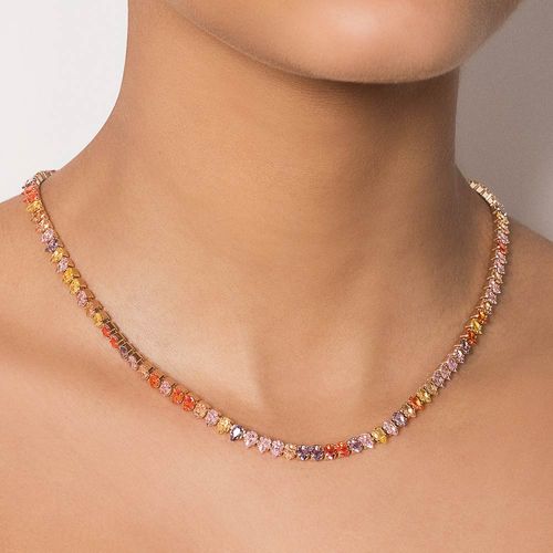 GOLD COLORFUL NIGHT NECKLACE