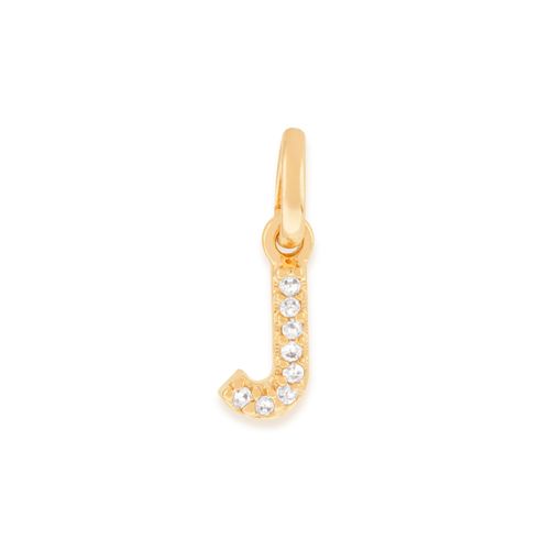 GOLD KID'S LETTER PENDANT -LETTER J
