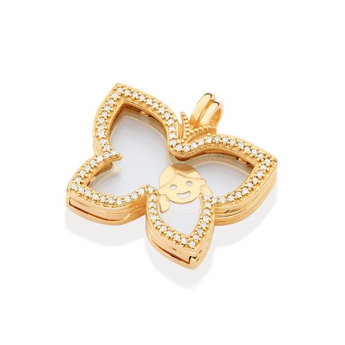 GOLD GIRL PENDANT