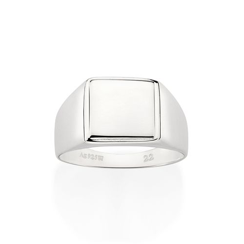 SILVER 925 SQUARE RING
