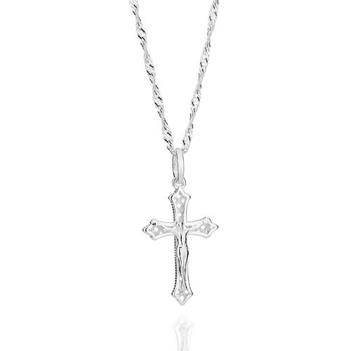 SILVER 925 VINTAGE CROSS PENDANT