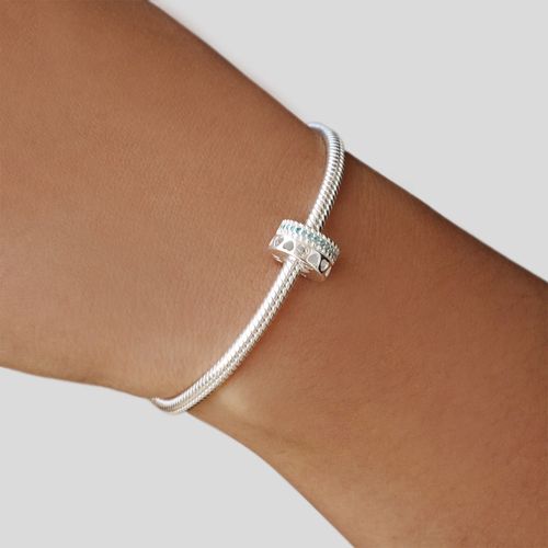 SILVERE 925 HEART STOPPER CHARM