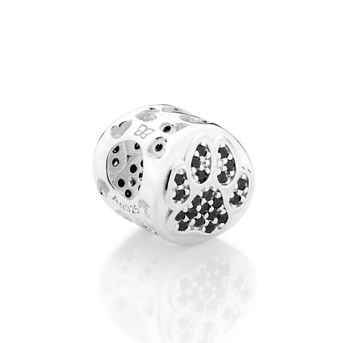 SILVER 925 PAW PRINT CHARM
