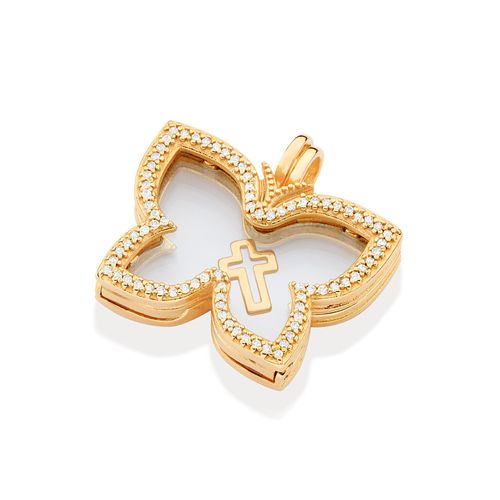 GOLD CROSS PENDANT