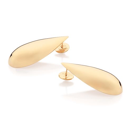 GOLD DROP MAXI EARRINGS
