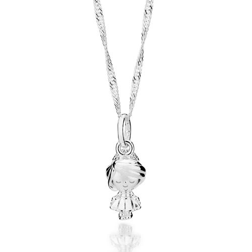 SILVER 925 GIRL PENDANT